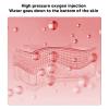 Facial Oxygen Injection Machine, Skin Rejuvenation High Pressure Handheld Facial Oxygen Injector for Beauty Salon (Pink) view 4