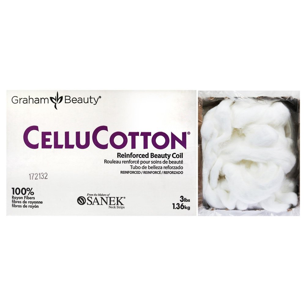 Graham Beauty Cellucotton Reinforced Beauty Coil Cotton Unisex 3 lb