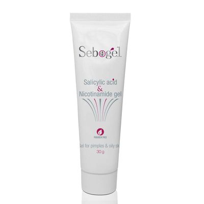 NaturixBPSS Salicylic Acid & Nicotinamide Gel for Pimples and Oily Skin, 30gm