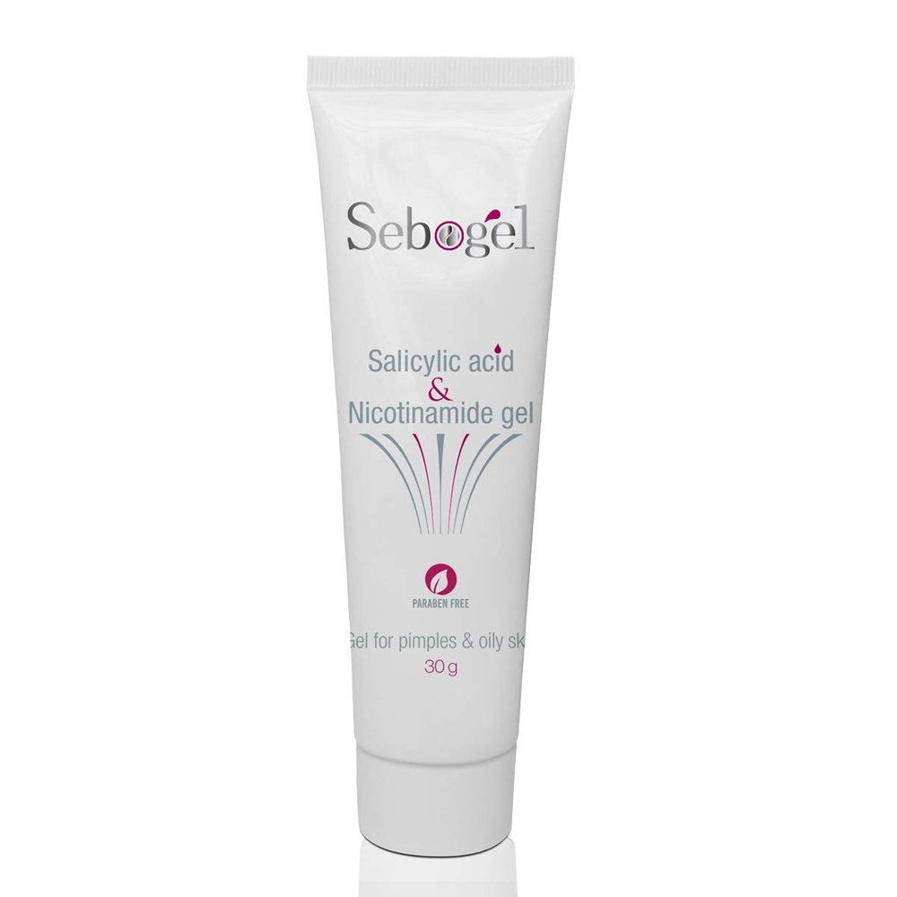 NaturixBPSS Salicylic Acid & Nicotinamide Gel for Pimples and Oily Skin, 30gm