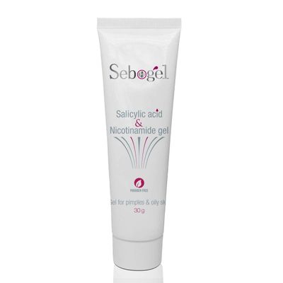 Salicylic Acid & Nicotinamide Gel for Pimples and Oily Skin, 30gm