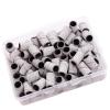 100 Pieces White Nail Sanding Bands Smooth Surface Accessory for Nail Drill Bits File Polish Remover White Accessories view 1