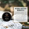 Live Bearded Beard Butter, 3 fl oz - Made in the USA - All-Natural Leave-in Conditioner and Softener with Shea | 1880 Scent - Bourbon, Bitters, Citrus view 3