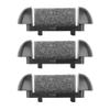 3 PCS Replacement Refill Rollers for Electric Callus Remover for Feet Pedicure Kit Roller Head Extra Coarse (3 Pack Extra Coarse) view 1