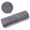 Bird&Fish Makeup Brush Case Travel, makeup brush bagsilicone case roll up bag,Rolling Bag Storage Case PU Leather,Holder Organizer Brushes Pouch Cosmetic Bag for Travel(New Dark Gray) view 3