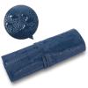 Bird&Fish Makeup Brush Case Travel, makeup brush bagcase roll up bag,Rolling Bag Storage silicone Case PU Leather,Holder Organizer Brushes Pouch Cosmetic Bag for Travel (New Dark Blue) view 3