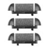 3 PCS Replacement Refill Rollers for Electric Callus Remover for Feet Pedicure Kit Roller Head Regular Coarse (3 Pack Medium Coarse) view 1