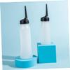 minkissy 9pcs Hair Dye Applicator Bottles Refillable Hair Coloring Shampoo Containers for Salon Use Lightweight Material for Easy Handling view 4