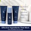 Comme Homme Ultimate Scalp Care Bundle for Bald Men | 3-Step Routine with Scalp Wash, Exfoliator & Moisturizer | Deep Cleanse, 24-Hour Moisture & Skin Protection | Free Toiletry Bag Included view 4