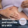 ATTITUDE Plastic-Free Body Butter Bar for Pregnant Dry and Stretched Skin, EWG Verified, Vegan and Cruelty-free Maternity Products, Pink Argan, 3 Ounces view 2