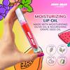 Blossom Juicy Jelly Moisturizing Lip Care Fruit Flavored Nourishing Lip Oil with Doe Foot Wand Applicator, 0.45fl oz, 5 Pack Bundle view 3