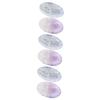 GLEAVI 6pcs Natural Crystal Scraping Massage Plates for Relief Body and Facial Massaging Ergonomic Design Smooth Edges Includes and Crystals view 1