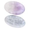 GLEAVI 6pcs Natural Crystal Scraping Massage Plates for Relief Body and Facial Massaging Ergonomic Design Smooth Edges Includes and Crystals view 3