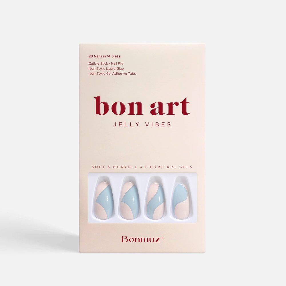 BONMUZ Sweet Cream | Soft & Durable Press-On Nails