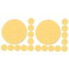 LALAFINA 20pcs Exfoliating Face Scrubber Compressed Facial Sponges Makeup Sponge Natural Cellulose Spa for Daily Cleansing view 1