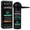 MEDIUM BROWN Hair Fibers for Thinning Hair 27.5g Bottle with Applicator | Natural Keratin Hair Fibers Concealer for Hair Loss for Men and Women | Hair Building Fibres Powder [MEDIUM BROWN Hair Fiber] view 1