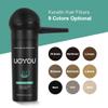 MEDIUM BROWN Hair Fibers for Thinning Hair 27.5g Bottle with Applicator | Natural Keratin Hair Fibers Concealer for Hair Loss for Men and Women | Hair Building Fibres Powder [MEDIUM BROWN Hair Fiber] view 2