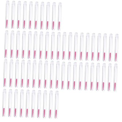 60 Pcs Eyelash Extension Brush Mascara Wands with Tubes Empty Mascara Tubes Mascara Bottles Eyelash Brush Tubes Eyelash Tubes Eyelash Cream Bottle Mascara Tubes and Wands