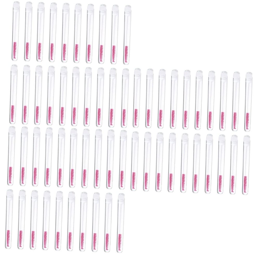 60 Pcs Eyelash Extension Brush Mascara Wands with Tubes Empty Mascara Tubes Mascara Bottles Eyelash Brush Tubes Eyelash Tubes Eyelash Cream Bottle Mascara Tubes and Wands