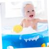 FOMIYES 4pcs Round Bath Sponge Mens Natural Body Wash Bathtub Bath Stuff Bath Loofah Sponges Body Wash Scrubber Body Wash Sponges Wash Sponges for Body Exfoliating Body Sponge view 2