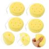 FOMIYES 4pcs Round Bath Sponge Mens Natural Body Wash Bathtub Bath Stuff Bath Loofah Sponges Body Wash Scrubber Body Wash Sponges Wash Sponges for Body Exfoliating Body Sponge view 3