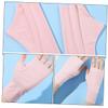 FRCOLOR 3 Pairs Nail Art Accessory Uv Gloves for Gel Manicures Protective Gloves High Elasticity Nail Tech Friendly view 3