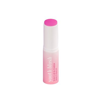 The Crme Shop YOUTH BLUSH 2-In-1 Lip & Cheek Multi-Balm - Made in Korea - Pink Lip and Cheek Stick