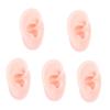 ULTECHNOVO 5pcs Realistic Ear Model Earring Display Silicone Fake Ear for Piercing Practice view 1