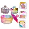FOMIYES Elegant Manicure Accessory Set 3 Pcs Glass Dappen Dishes Nail Liquid Cup for Nail Art Nail Salon Supplies view 3