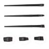 FOMIYES 15pcs Sturdy Plastic Eyeliner Brush Makeup Eye Brush for Women Girls Ladies view 4