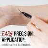 NOON'S UP Flat Eye-Liner - Waterproof Liquid Eyeliner Pen | Ultra-Slim & Bold Black Eyeliner | Quick-Dry & Waterproof Liquid Liner | Long Wear & No Smudge | Look-Defining Black Pen (0.017 Fl. Oz.) view 3