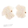 4pcs Ramie Loofah Cleaning for Household Use Cleaning Scrubber Bath Scrubber Burlap Exfoliating Body Wash Sponge Shower Loofahs Shower Accessory Flax Spa view 2