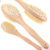 Marycan Body Brush Sided Natural Bristles Body Brush Scrubber Long Handle Wooden Spa Shower Brush Bath Massage Brushes view 3