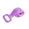 Marycan Exfoliating Bath Washcloths Silicone Back Exfoliating Shower Pads, Extra Long Scrubber Skin Clean Shower Brushes, Back Scrubber Men Women Bath Towel Massage (Color : Purple) view 1