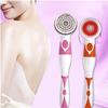 Marycan Electric Bath Brush Massager Back-Rubbing Brush Long Handle Spinning Body Cleaning Spa Massage Shower Brush (Color : Pink) view 2