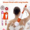 Marycan Electric Bath Brush Massager Back-Rubbing Brush Long Handle Spinning Body Cleaning Spa Massage Shower Brush (Color : Pink) view 3