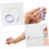 2pcs Tweezers Silicone Bracelet Tweezer Holder Eyelash Extension Tools Useful Lash Tweezer Wristband Lash Applicator Wristband Lash Tweezer Silicone Holder Silicone Wrist Bracelet view 3