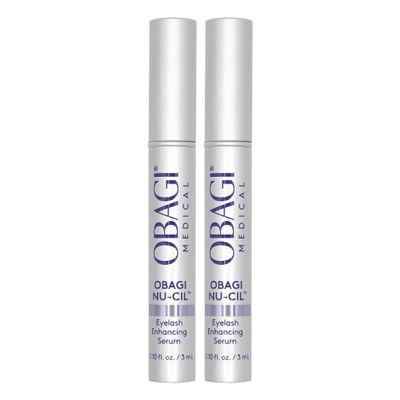 Obagi Nu-Cil Eyelash Enhancing Serum Nourishing Lash Serum with Biotin for Thicker & More Defined-Looking Lashes 0.1 oz, Pack of 2