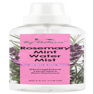 By Natures Rosemary Mint Water Mist 6 Fl Oz (Pack of 2)