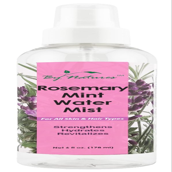 By Natures Rosemary Mint Water Mist 6 Fl Oz (Pack of 2)