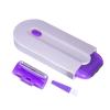 USB Rechargeable Painless Hair Removal Kit, Dual Use Women Hair Removal Tools, Touch Epilator Women, Induction Body Shaver for Bikini Legs (purple(US)) view 1