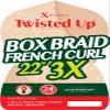 Outre Twisted Up Box Braid French Curl 22" 3X (JET BLACK 1) view 2