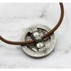 American Coin Treasures Buffalo Nickel Pewter Rope Western Style Hair Band Tie view 3
