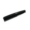 Pegasus 203, 7in Hard Rubber Hair Trimming/Cutting Tease Comb, Handmade, Seamless, Smooth Edges, Anti Static, Heat and Chemically Resistant, Everyday Grooming Comb | Peines de goma dura - Black view 2