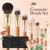 Fuller Brush Cosmetic Brush Set with Case  7-Piece Makeup Brush Collection for Face & Eyes  Includes Powder, Foundation, Blush, Concealer, Eyeliner, Fan & Blending Brushes  Synthetic Bristles view 2