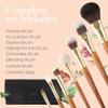 Fuller Brush Cosmetic Brush Set with Case  7-Piece Makeup Brush Collection for Face & Eyes  Includes Powder, Foundation, Blush, Concealer, Eyeliner, Fan & Blending Brushes  Synthetic Bristles view 3