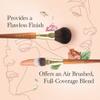 Fuller Brush Cosmetic Brush Set with Case  7-Piece Makeup Brush Collection for Face & Eyes  Includes Powder, Foundation, Blush, Concealer, Eyeliner, Fan & Blending Brushes  Synthetic Bristles view 4