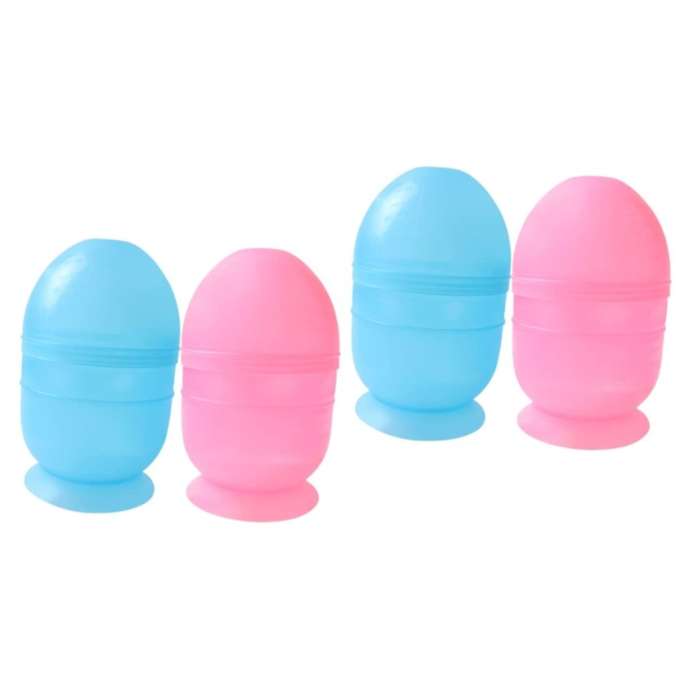FOMIYES 4pcs Hair Dyeing Bowls Hair Salon Mixing Cups Dye Tools Measuring Cup Scale