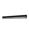 Pegasus 303, 6.5in Hard Rubber Heavy Barber Comb, Handmade, Seamless, Smooth Edges, Anti Static, Heat and Chemically Resistant, Wet Hair, Everyday Grooming Comb | Peines de goma dura - Black view 3