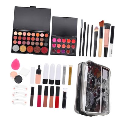 Beavorty 1 Set women's makeup set Eyebrow Pencil All-in-one Makeup Kit Multi- Kit Professional Foundation Cosmetics Supplies One-piece student mascara